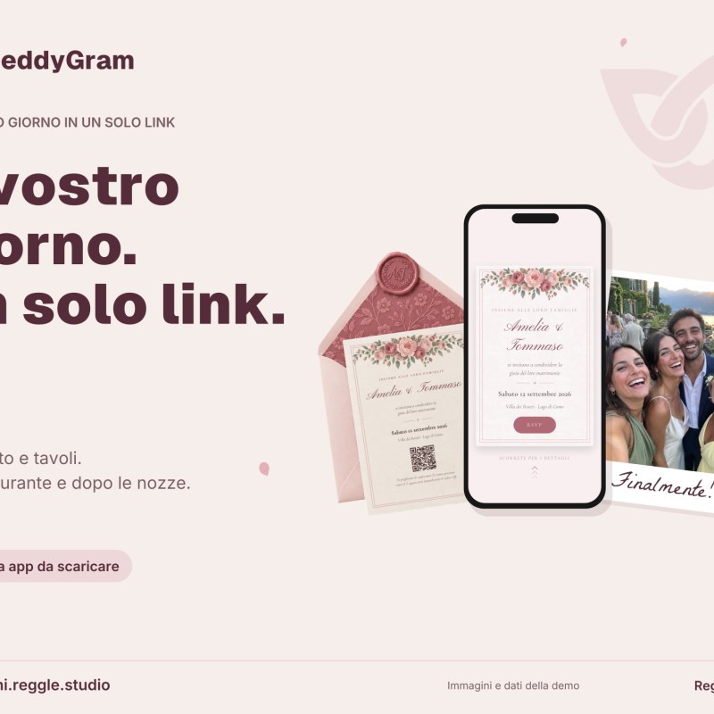WeddyGram | Reggle Studio | Partecipazioni digitali
