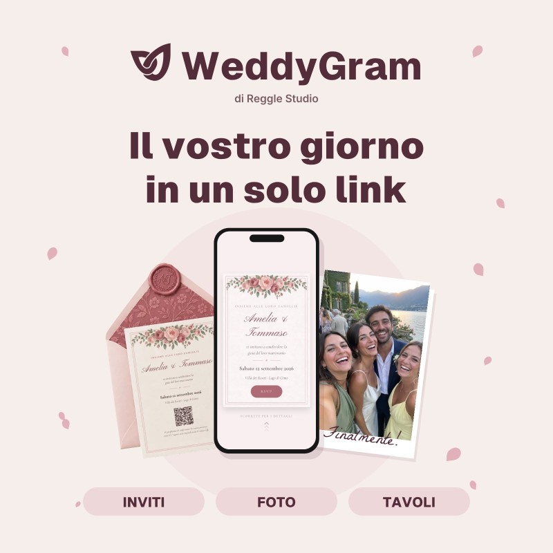 WeddyGram | Reggle Studio | Partecipazioni digitali